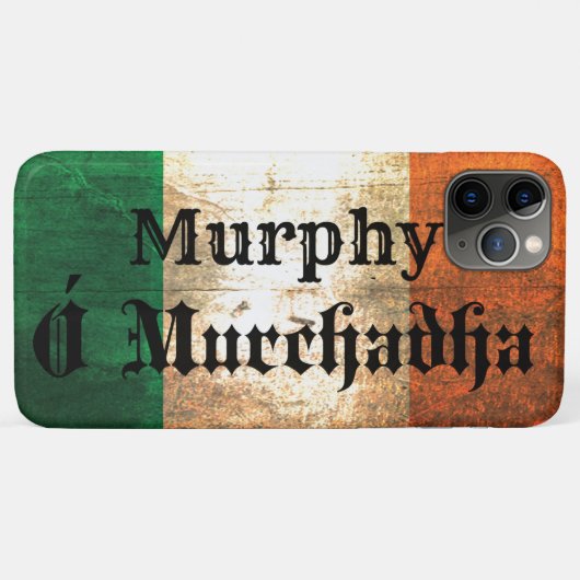 Murphy Irish Flag Case-Mate iPhone Case (Achterkant (horizontaal))
