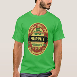 Murphy Irish Name St. Patrick's Day Stout Proud be T-shirt
