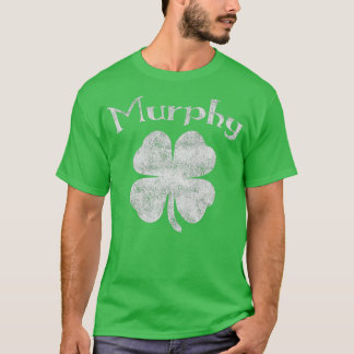  Murphy Irish Shamrock St Pattys Day T-shirt
