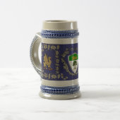 Murphy Irish Shield Griffin Stein Bierpul (Voorkant links)
