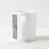 Murphy Licht Sneeuw hondenliefhebbers spel Grote Koffiekop (Achterkant)