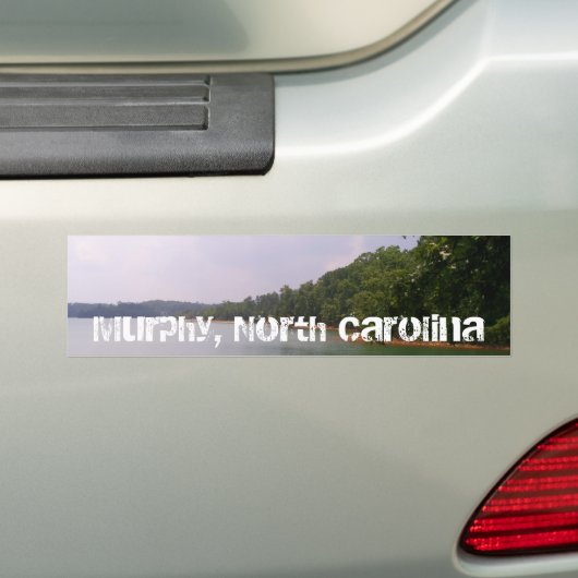 Murphy, NC-Bumpersticker Bumpersticker (Op auto)