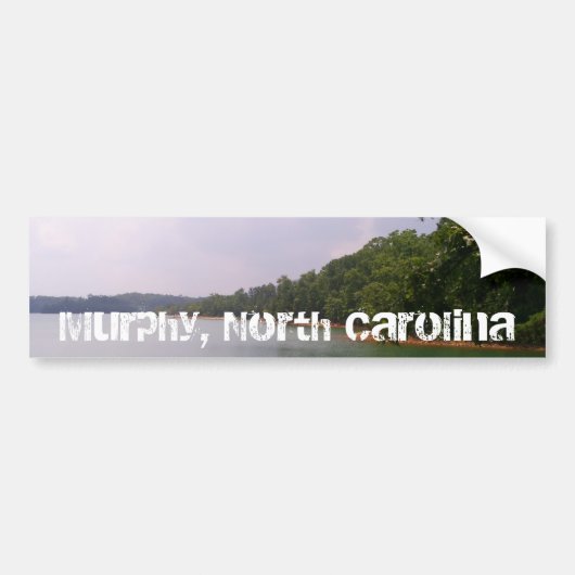 Murphy, NC-Bumpersticker Bumpersticker (Voorkant)