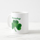Murphy Shamrock Koffiemok (Voorkant links)