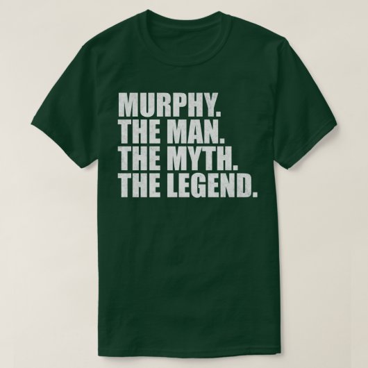 MurphyMurphy Naam Murphy Voornaam T-shirt (Design voorkant)
