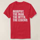 MurphyMurphy Naam Murphy Voornaam T-shirt (Design voorkant)