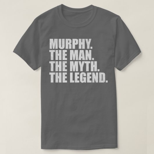 MurphyMurphy Naam Murphy Voornaam T-shirt (Design voorkant)