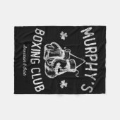 Murphy's Boxing Club - Amerikaanse bokser Fleece Deken (Voorkant (Horizontaal))