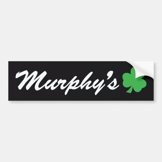 Murphy's Bumpersticker (Voorkant)