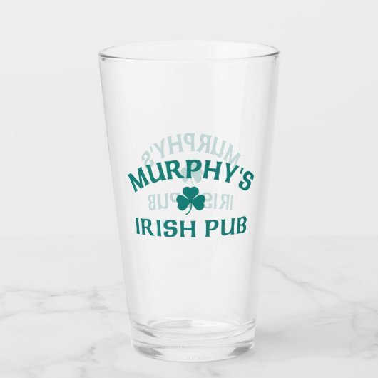Murphy's Ierse Pub Glas (Achterkant)