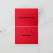 Murphy's Portrait Holiday Note-Kaart Feestdagen Kaart (Binnen)