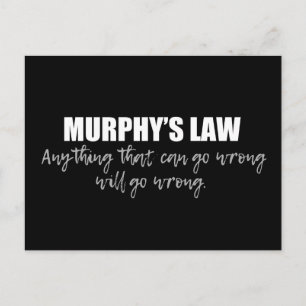 Murphy's wet briefkaart