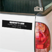 Murphy's wet bumpersticker (Op Truck)