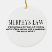 Murphy's wet keramisch ornament (Voorkant)