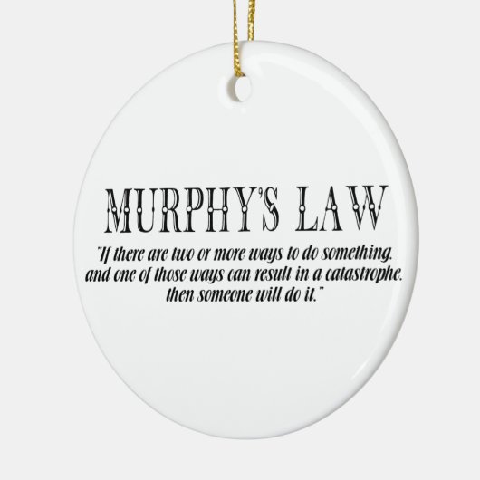 Murphy's wet keramisch ornament (Links)