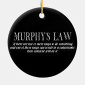 Murphy's wet keramisch ornament (Achterkant)