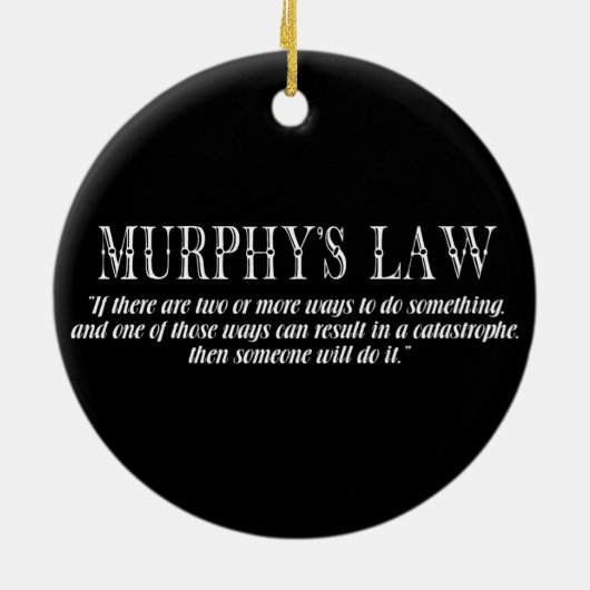 Murphy's wet keramisch ornament (Achterkant)