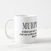 Murphy's wet koffiemok (Links)