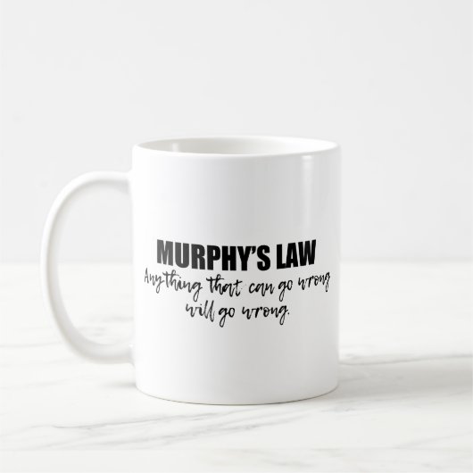 Murphy's wet koffiemok (Links)