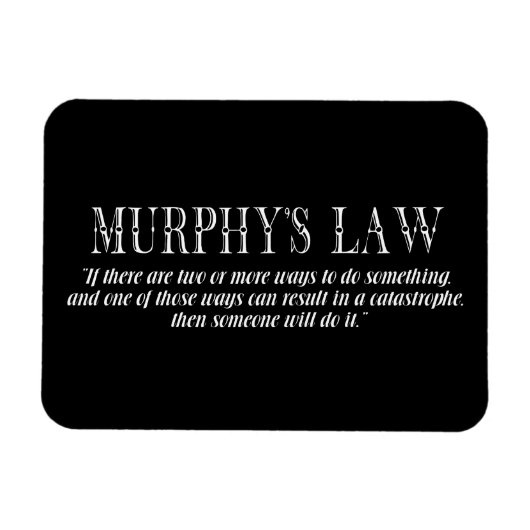 Murphy's wet magneet (Horizontaal)