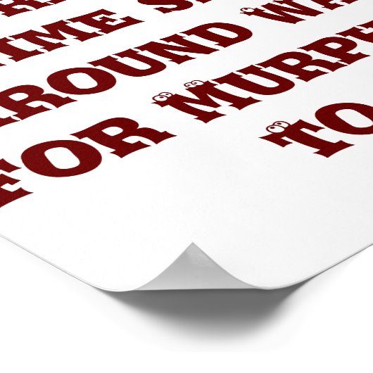 Murphy's wet poster (Hoek)