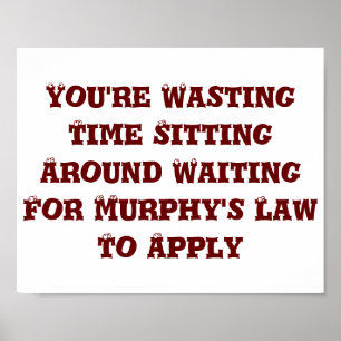 Murphy's wet poster