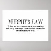 Murphy's wet poster (Voorkant)