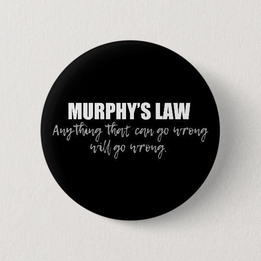 Murphy's wet ronde button 5,7 cm (Voorkant)