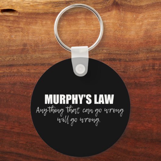 Murphy's wet sleutelhanger (Voorkant)