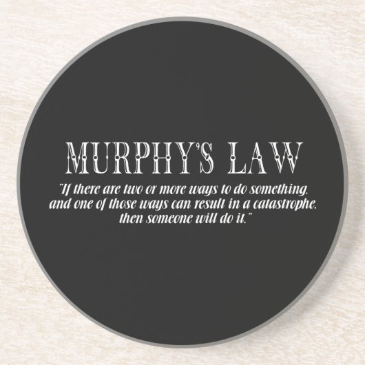 Murphy's wet zandsteen onderzetter (Voorkant)