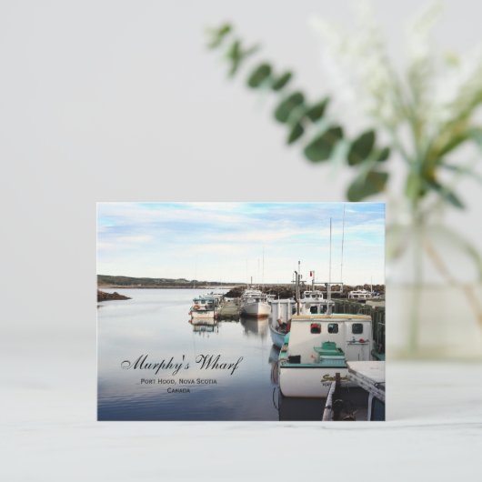 Murphy's Wharf Briefkaart (Staand voorkant)