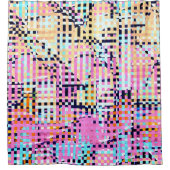 Murray Abstract Pattern Douchegordijn (Voorkant)
