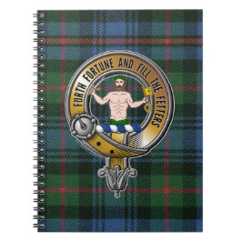 Murray Atholl Tartan & Badge Notitieboek