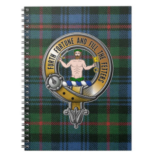 Murray Atholl Tartan & Badge Notitieboek