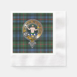 Murray Atholl Tartan & Badge Servet