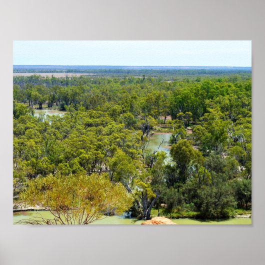 Murray Australia High Uitzichten, Poster (Voorkant)