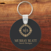 Murray Blatt, Omard, Michigan (Omard Store) Sleutelhanger (Voorkant)