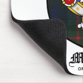 Murray Clan Crest Badge Tartan Muismat (Hoek)