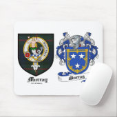 Murray Clan Crest & Murray Coat of Arms Muismat (Met muis)