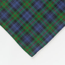 Murray Clan Green en Royal Blue Tartan