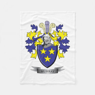 Murray Coat of Arms Fleece Deken