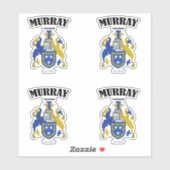Murray Crest Ierse vertaling en betekenis (x4) Sticker (Vel)