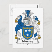 Murray Family Crest Briefkaart (Voorkant / Achterkant)