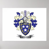 Murray Family Crest Coat. Poster (Voorkant)