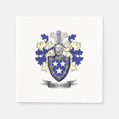 Murray Family Crest Coat. Servet (Voorkant)