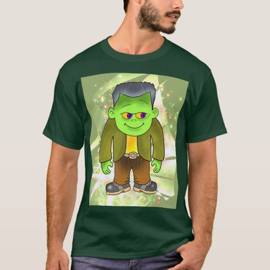 Murray het monster op groen t-shirt (Voorkant)