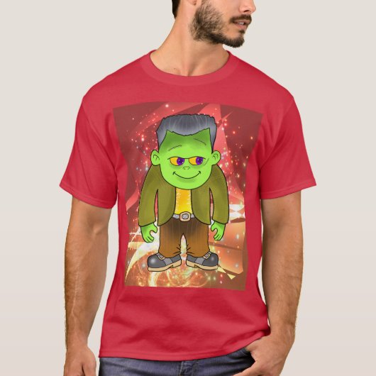 Murray het monster op rood t-shirt (Voorkant)