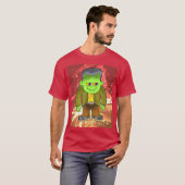 Murray het monster op rood t-shirt (Voorkant volledig)