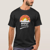 Murray Kentucky City Mannen Vrouwen Retro  Distr T-shirt (Voorkant)