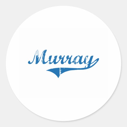 Murray Kentucky Classic Design Ronde Sticker (Voorkant)